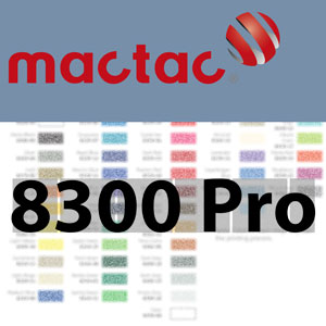 MACtac 8300pro Color Chart