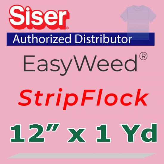 Siser StripFlock Heat Transfer (HTV) 12in x 1 Yard